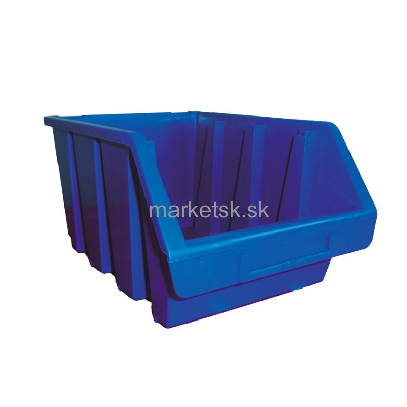 Kovová skriňa s plastovými boxmi BS01A - 195 x 71 x 30 cm