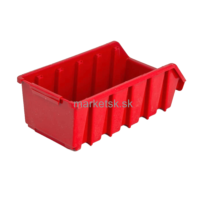 Kovová skriňa s plastovými boxmi BS01B - 195 x 71 x 30 cm