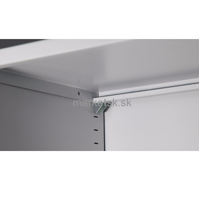 Kovová kancelárska skriňa OR015 - 46,5 x 100 x 43,5 cm