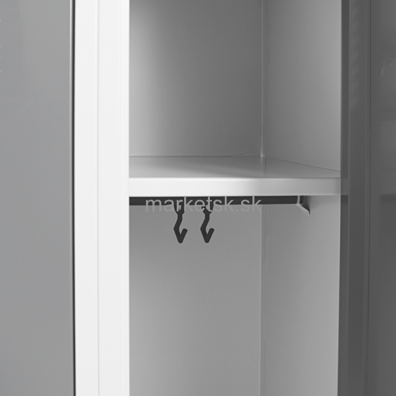 Kovová šatňová skriňa SA003 - 180 x 90 x 50 cm