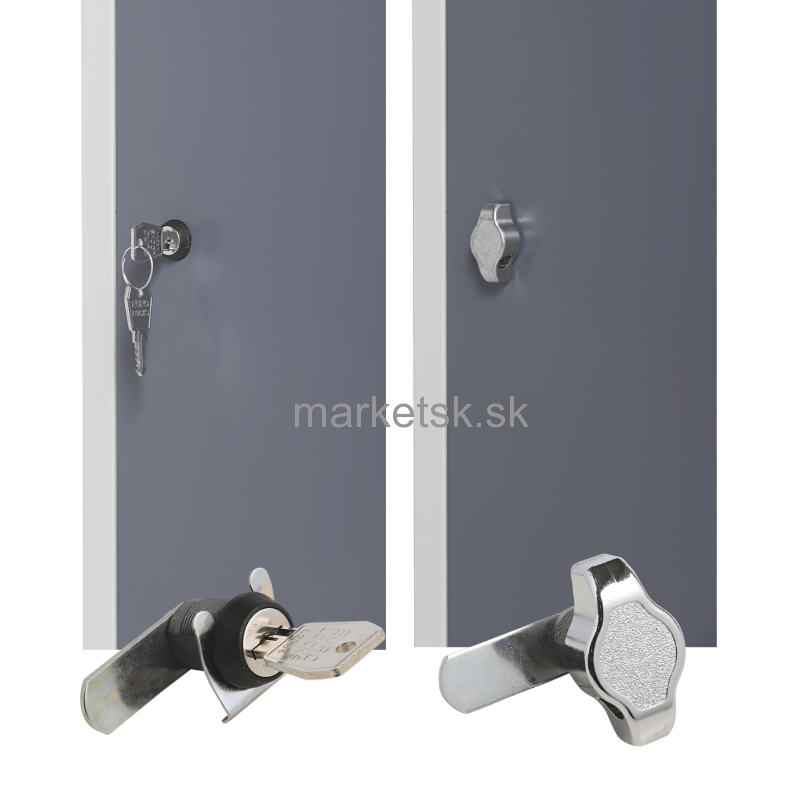 Kovová šatňová skriňa SZ002 - 180 x 60 x 50 cm