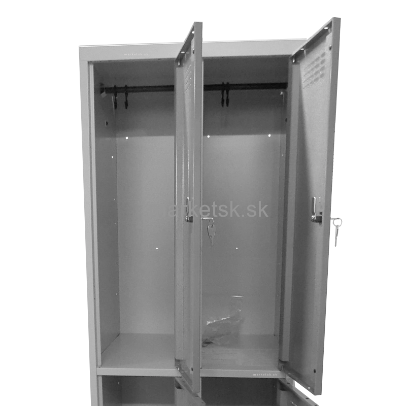 Kovová šatňová skriňa SB0323 - 180 x 90 x 50 cm