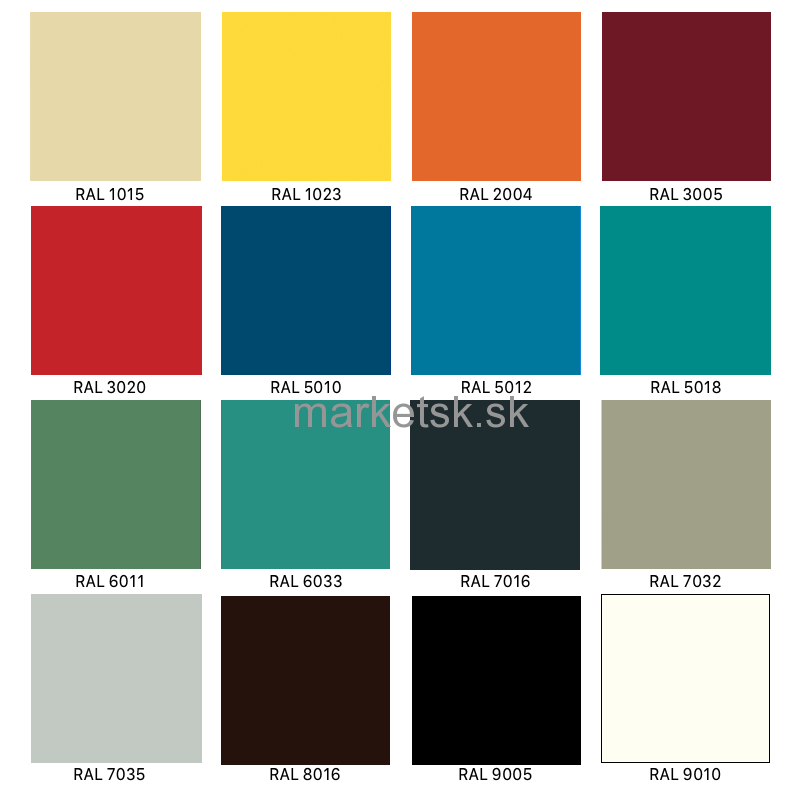 Kovová šatňová skriňa SB0342 - 180 x 60 x 50 cm