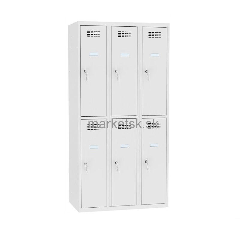 Školská šatňová skriňa SBP033 - 180 x 90 x 50 cm