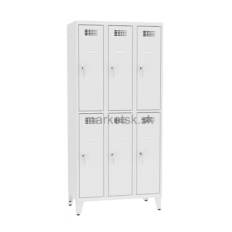 Školská šatňová skriňa SBPX033 - 194 x 90 x 50 cm