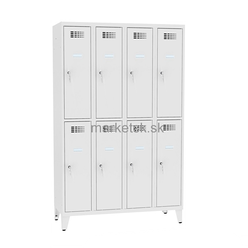 Školská šatňová skriňa SBPX034 - 194 x 120 x 50 cm