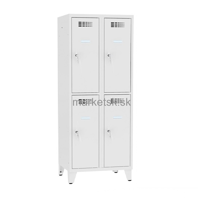 Školská šatňová skriňa SBPX042 - 194 x 80 x 50 cm