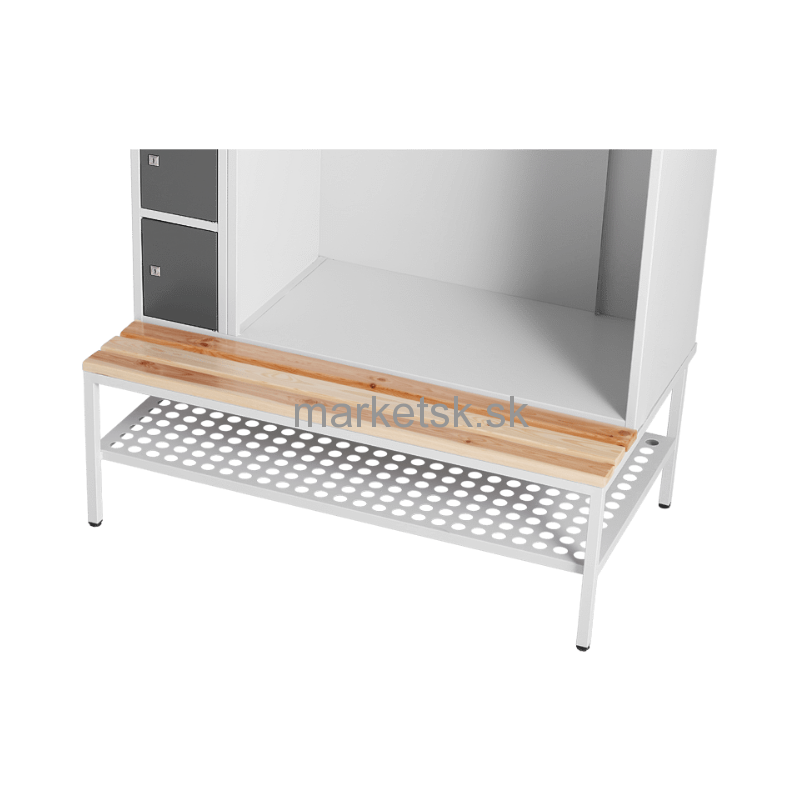 Kovová šatňová stena SBK010 - 219 x 117 x 49 cm