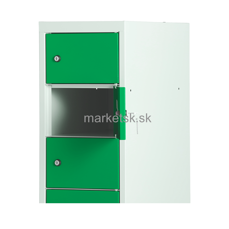 Kovová boxová skriňa SBE0310 - 180 x 32,5 x 50 cm