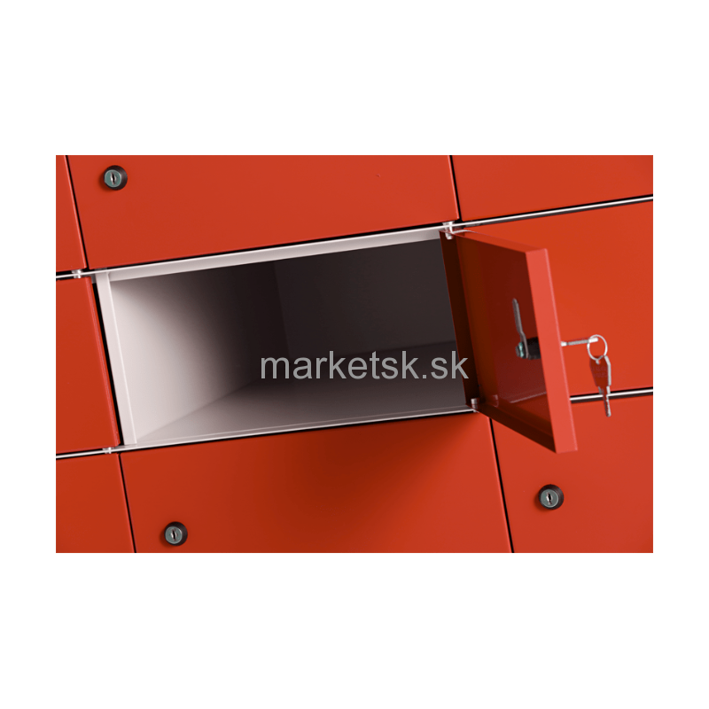 Kovová boxová skriňa SBE0430 - 180 x 117,5 x 50 cm