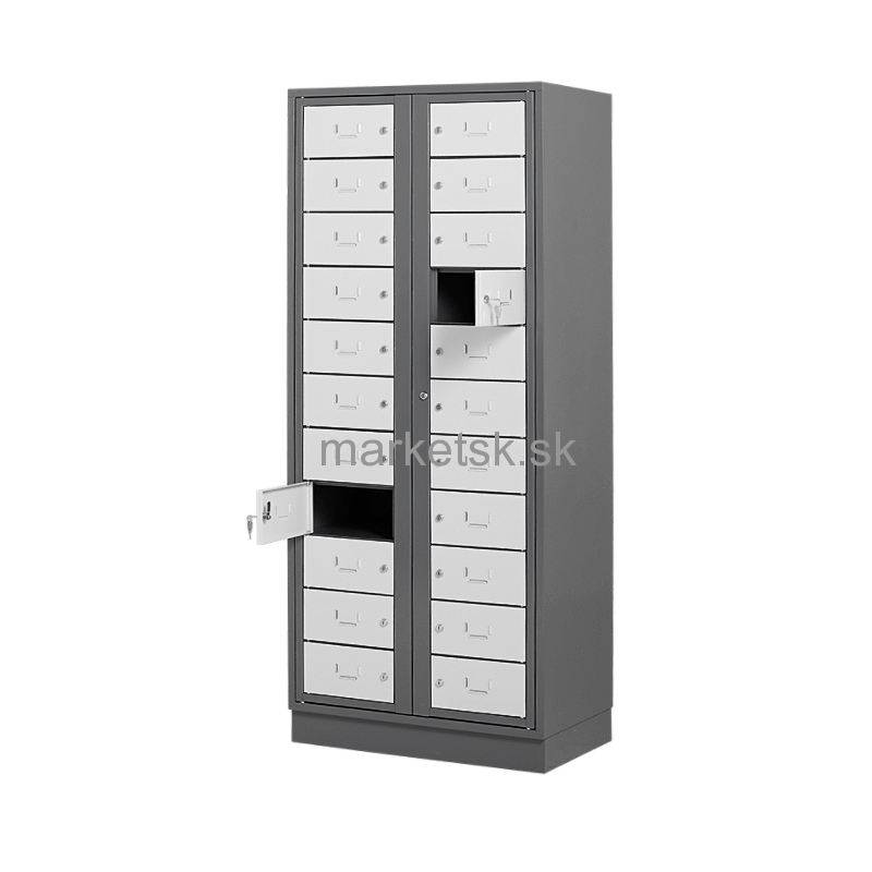 Skriňa na výdaj odevov UB002 - 190 x 82 x 50 cm