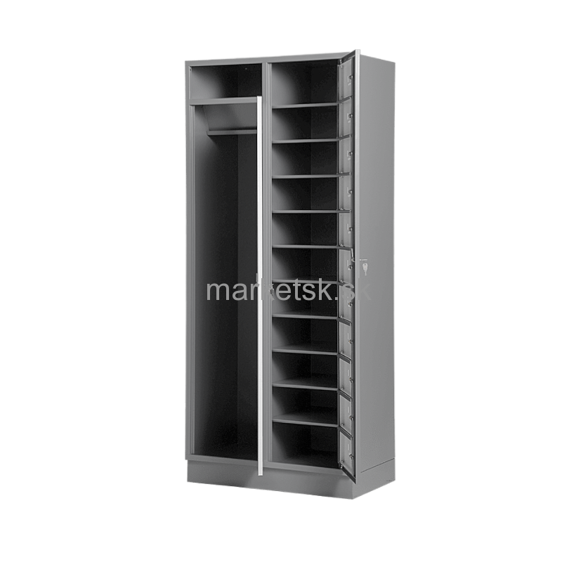 Skriňa na výdaj a zber odevov UB003 - 190 x 84 x 50 cm