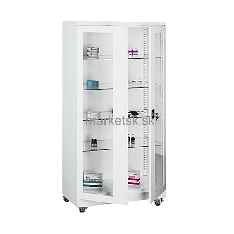 Lekárska skriňa LSR003 - 190 x 100 x 43,5 cm