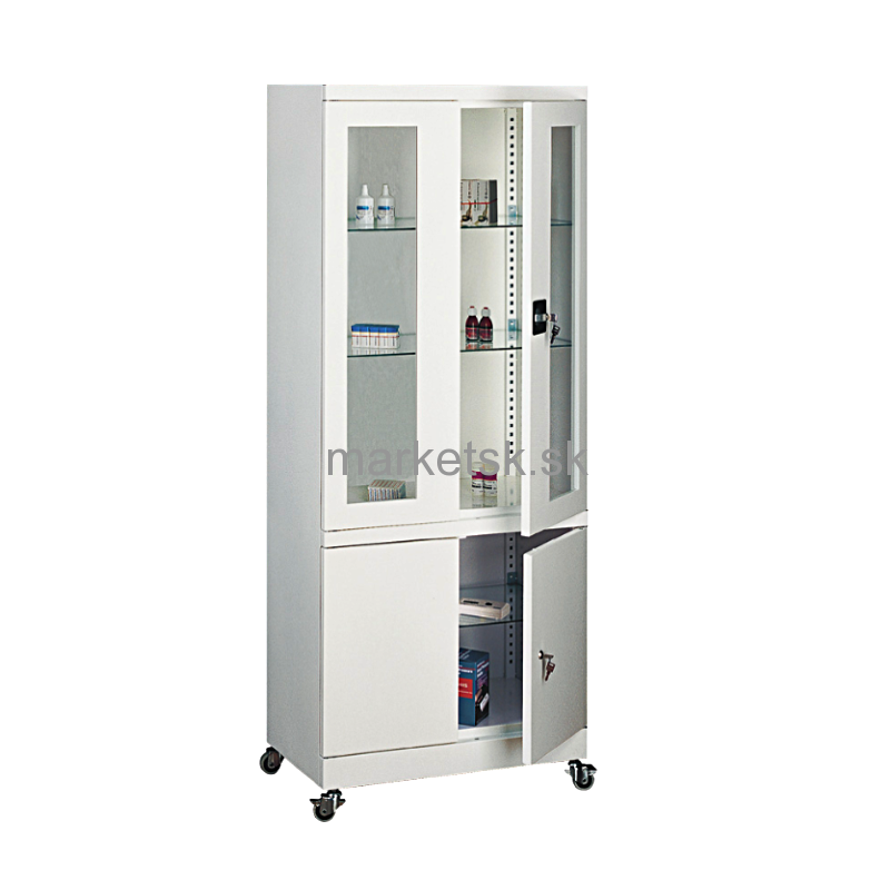 Lekárska skriňa LSR004 - 190 x 80 x 43,5 cm
