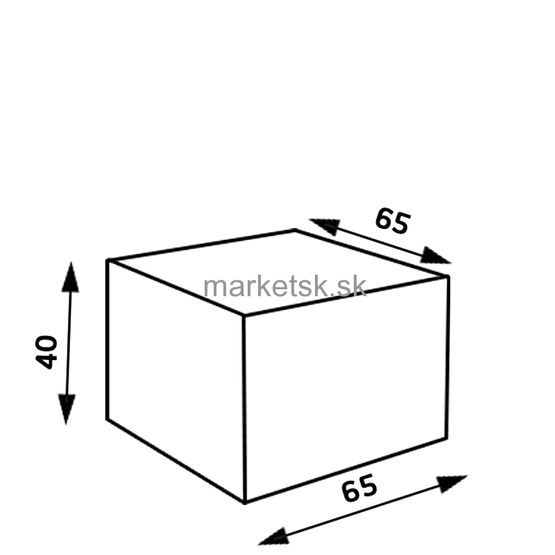 Kreatívny sedák - KOCKA