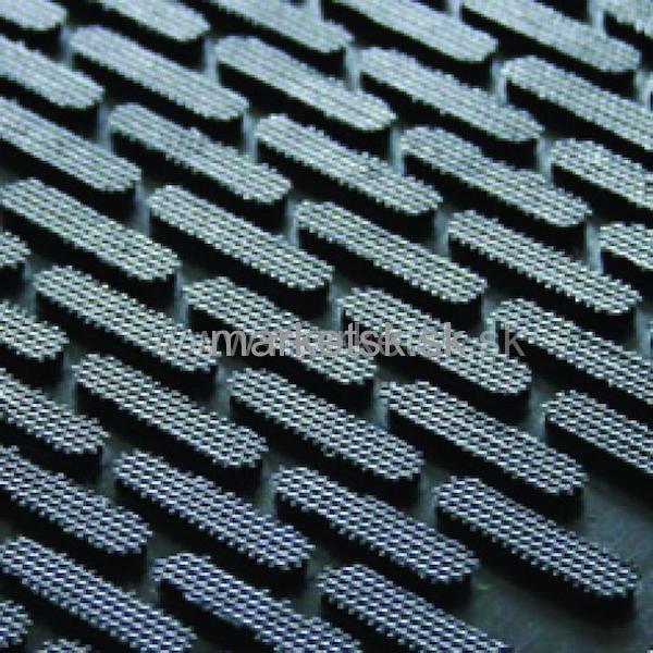 Protišmyková rohož 100% NITRIL, rozmer 0,85 x 3,0 m s bezpečnostným okrajom