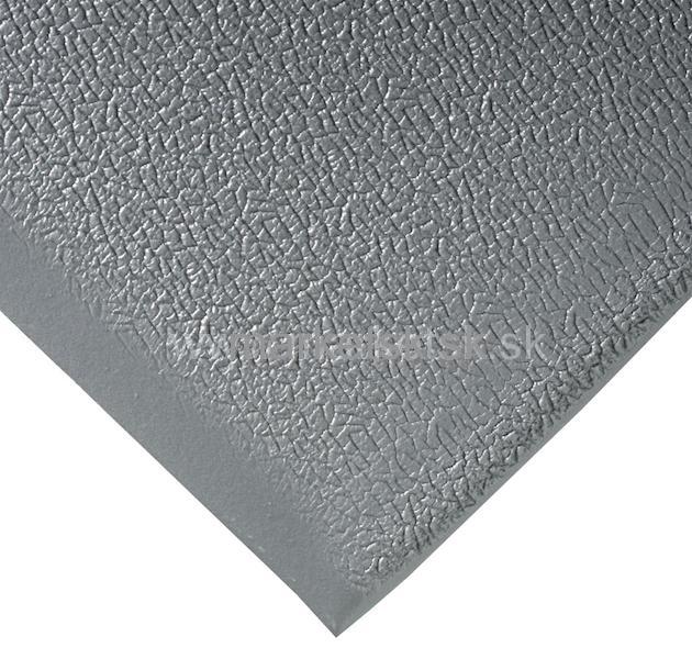 Protiúnavová rohož sivá, rozmer 0,9 x 18,3 m - textúrovaný povrch