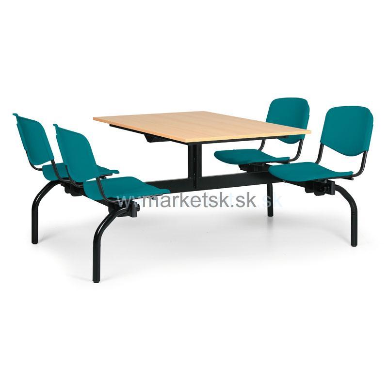 Jedálenská zostava KPS01 buk - 120 x 80 cm