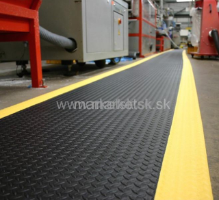 Protiúnavová rohož SAFETY, rozmer 0,9 x 18 m - diamantový povrch